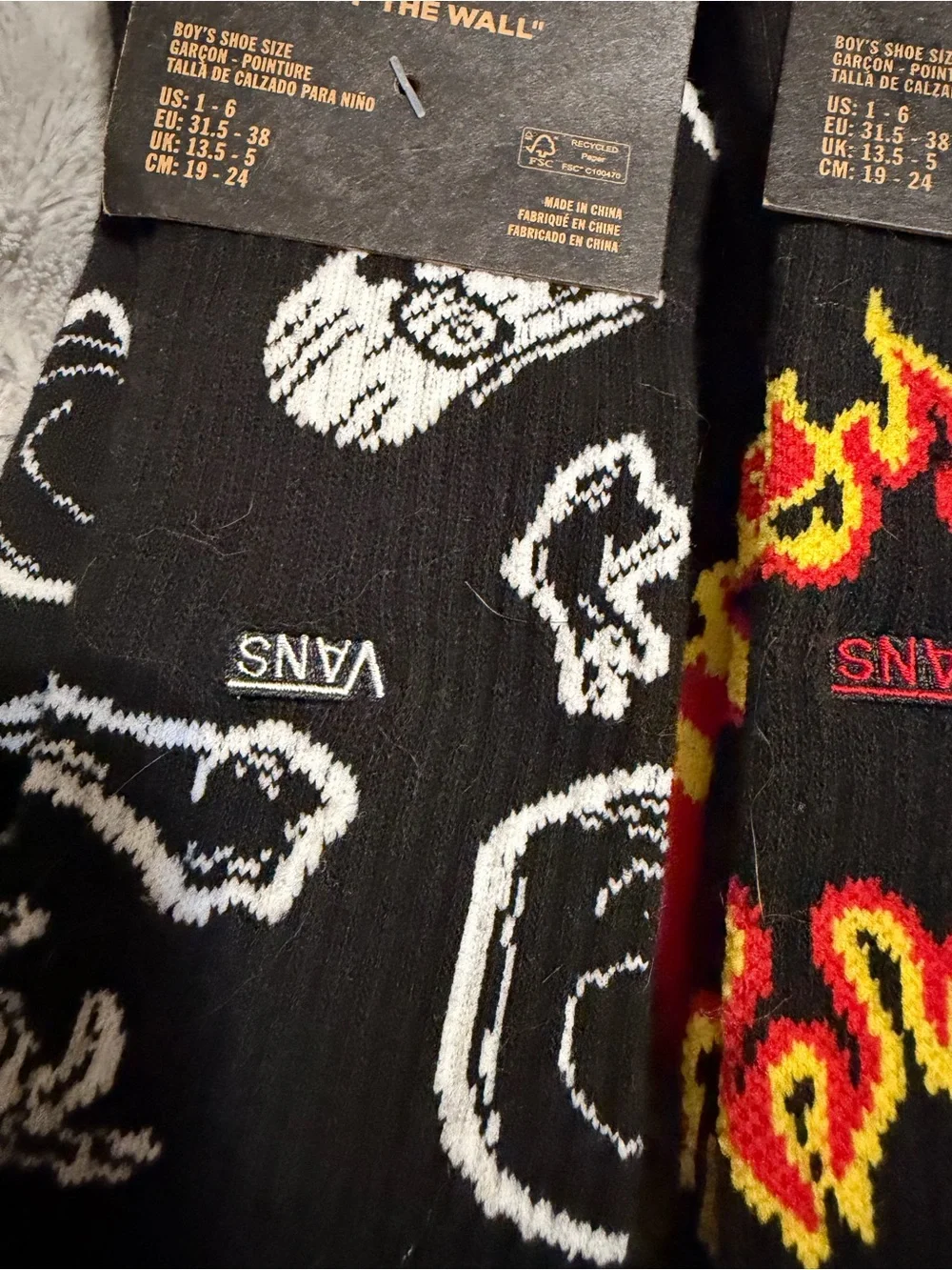 Vans crew socks